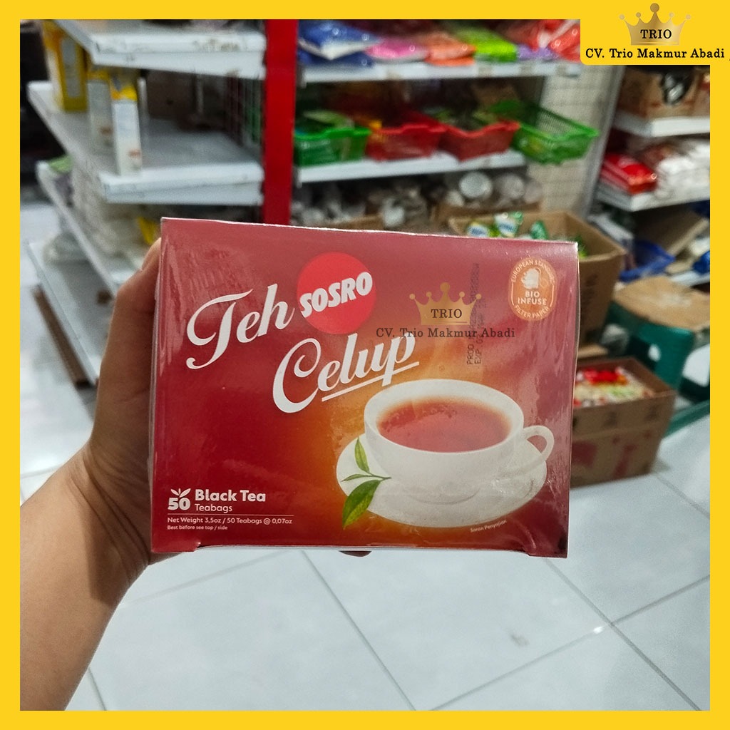 Teh Sosro Celup Isi 50
