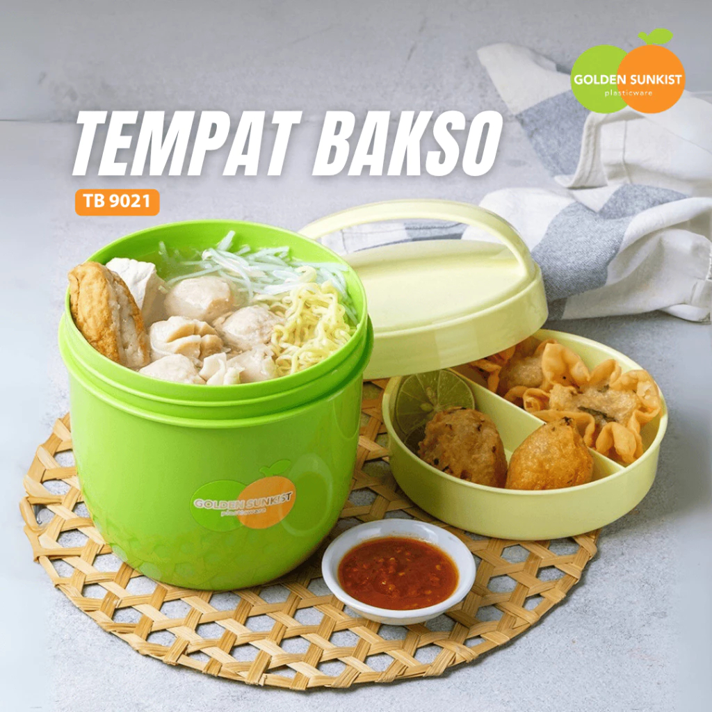 Mulya Jaya Tempat Bakso TB 9021 Rantang Soto Golden Sunkist #MJ