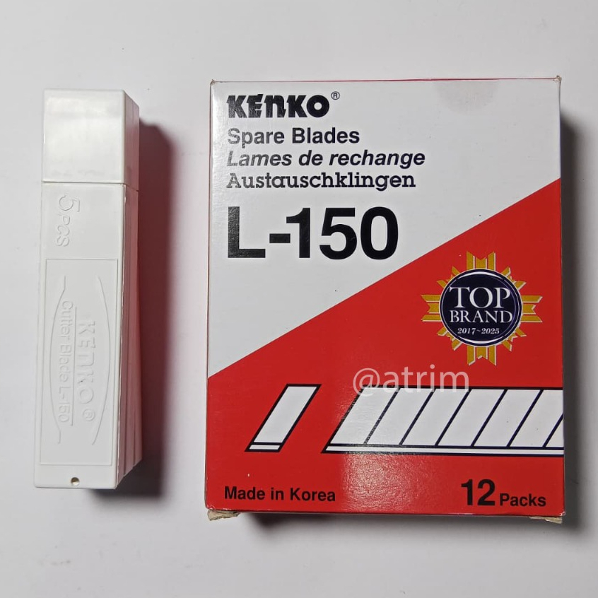 

( 1 Pak Asli) Isi Cutter Kenko Besar | Refill Cutter Kenko Besar | 1 Pak isi 5 Pisau