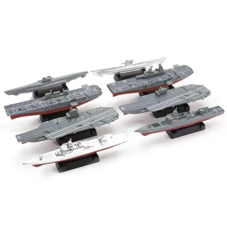 Mokit Miniature model Kit Kapal Perang dan Kapal selam 4D Bab1