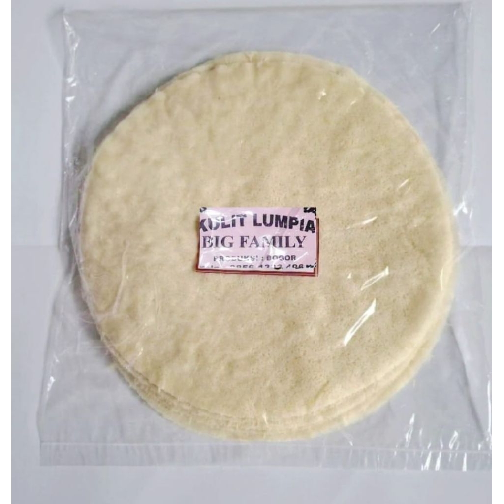 

kulit lumpia isi 25-50 diameter 18/20