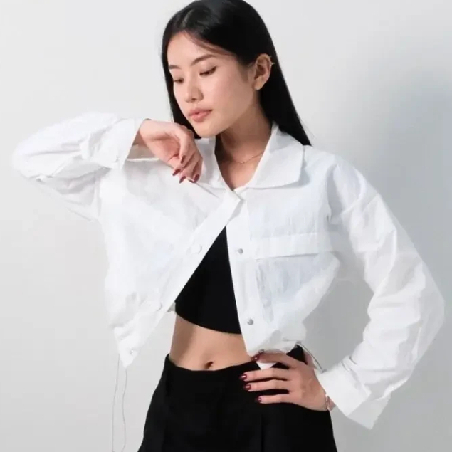 • LOVRE • Jaket Bomber Olahraga Parasut Wanita Jaket Olahraga Parasut Wanita Bomber