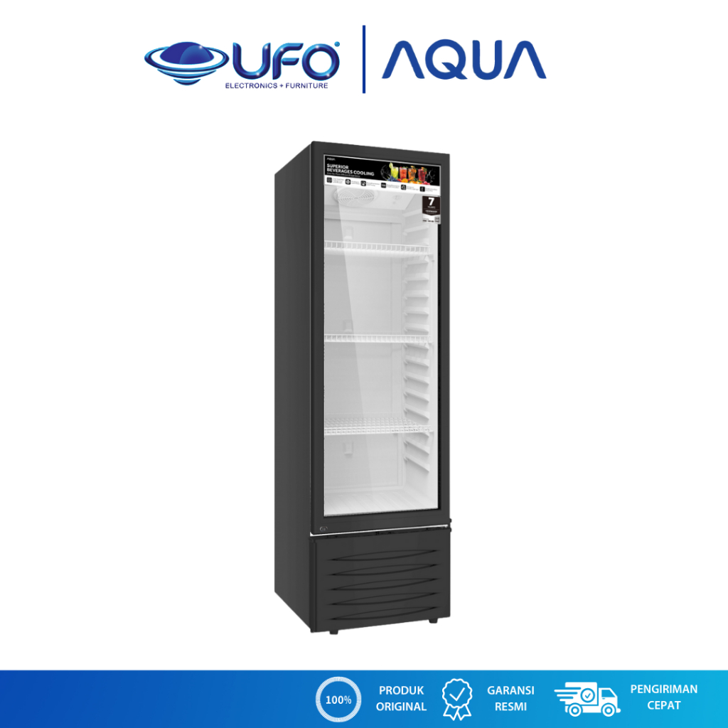 Aqua Showcase Display Kapasitas 285 Liter AQB261GO
