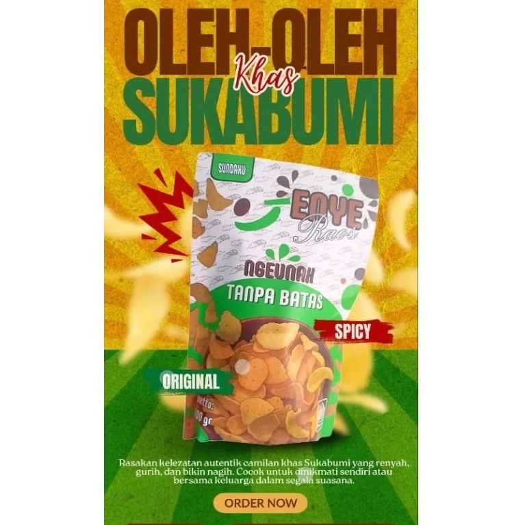 

Sundaku Snack Enye Cemilan Asli Sukabumi