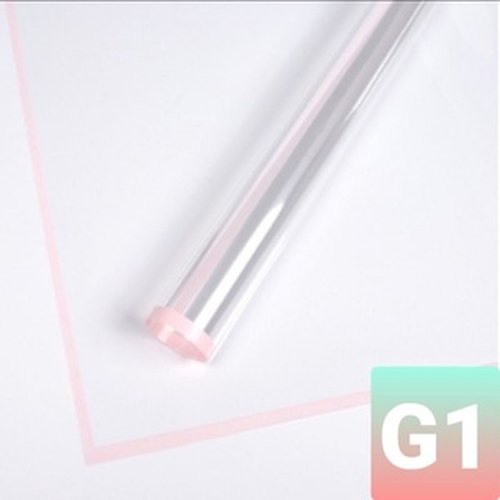

( 20 lembar ) Cellophane Transparant List Color / Wrapping Paper waterproof / Flower Wrapping / Buket