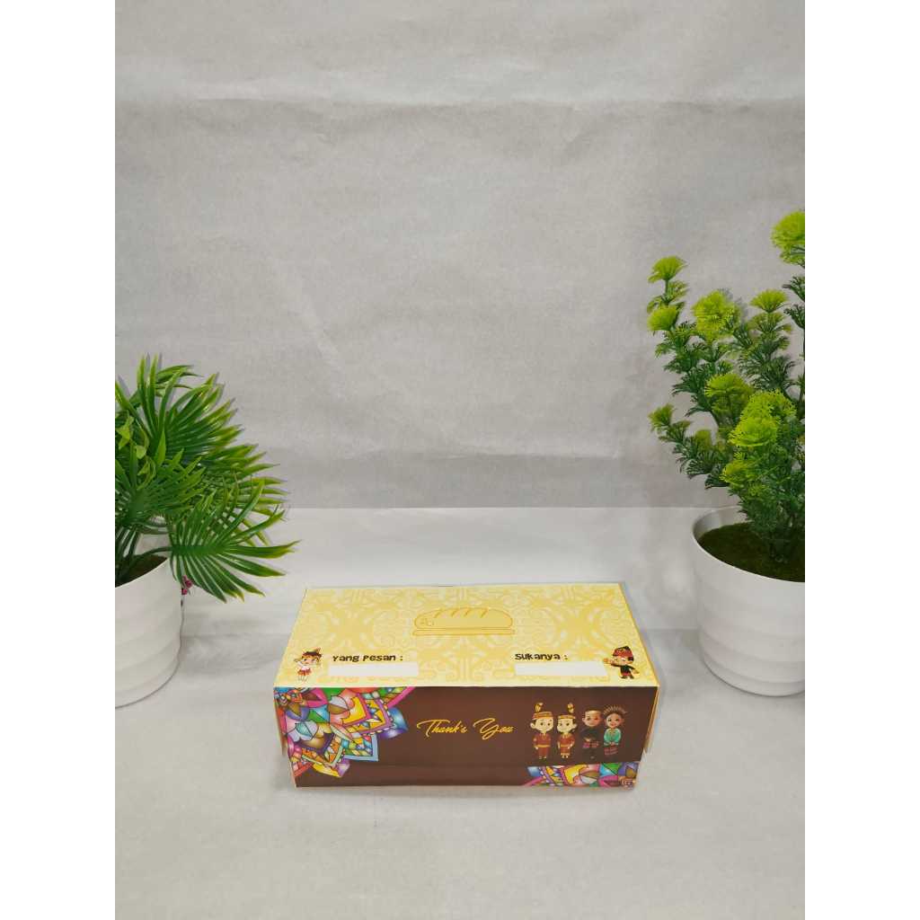 

Dus kemasan roti gembong/roti gulung/roti bakar/bomboloni/roti hantaran (minimal order 25 pcs) ready stock