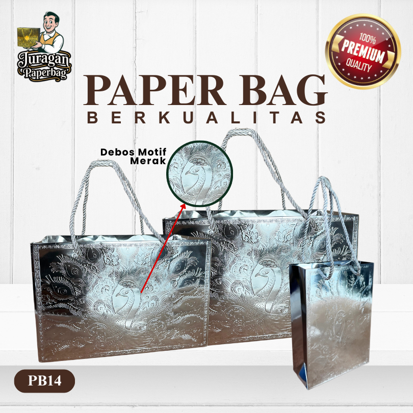 

Paper Bag Hadiah Jumbo / Premium Gift Bag / Tas Kado Jinjing /PB14