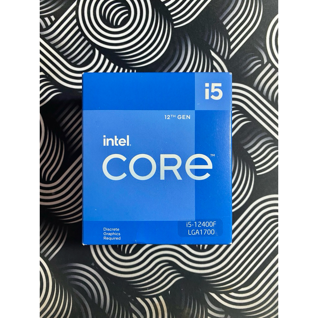 Processor Intel i5 12400F Fullset Second
