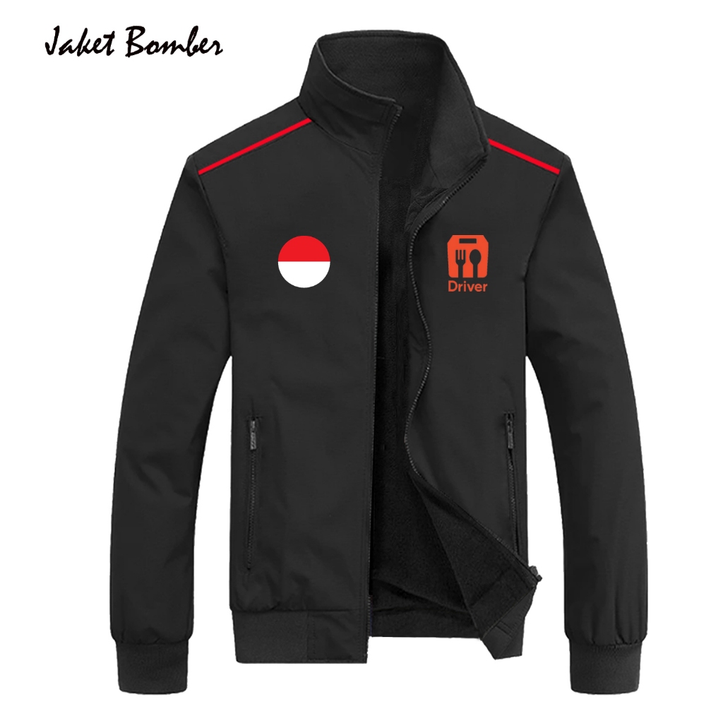Jaket Driver Shopee Food | Jaket Casual Shopee Food | Jaket Kurir Transportasi Online ShopeeFood