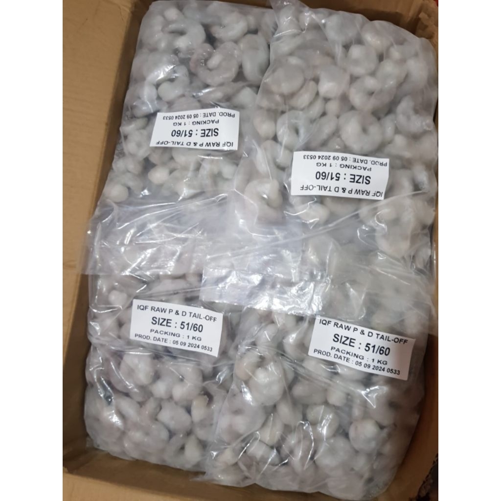 

Udang pnd size 51-60 / Udang kupas bersih @1kg