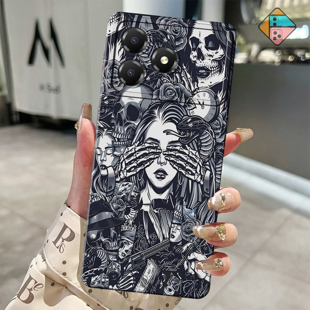 Silverstar - Case Zte Blade A36 - Kesing Silikon Zte - Softcase Tebal Terlaris - Kesing Keren Full M