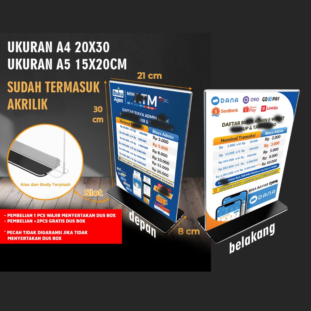 

AKRILIK MEJA DAFTAR HARGA BUKU AGEN DAN ISI ULANG