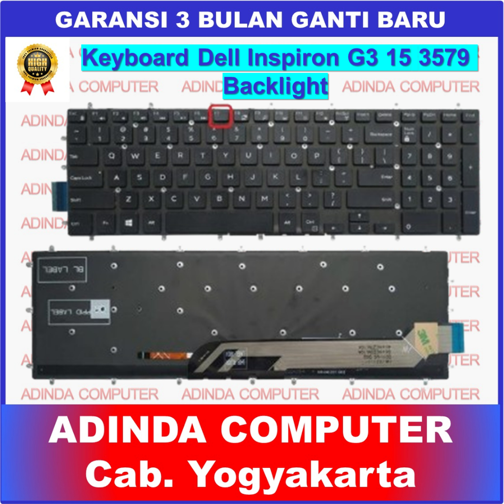 Keyboard Dell Inspiron G3 15 3579 15 3500 3590 G5 5590 Inspiron 3593 7567 7577 5565 5567 Backlight