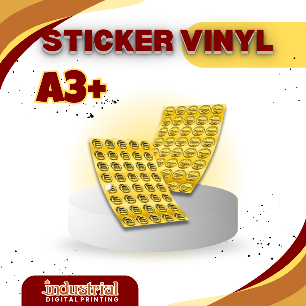 

Cetak Stiker A3+ | Cetak Stiker Label | Cetak Stiker Vinyl Glossy Cutting A3 A4