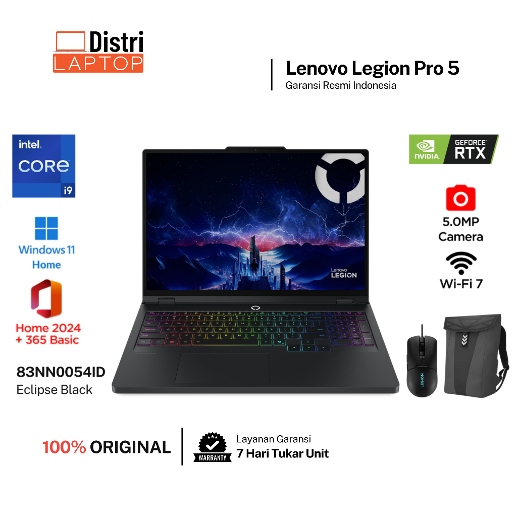 Lenovo Legion Pro 5 i9 54ID i9-14900HX 32GB/1TB RTX5060 16" WQXGA IPS