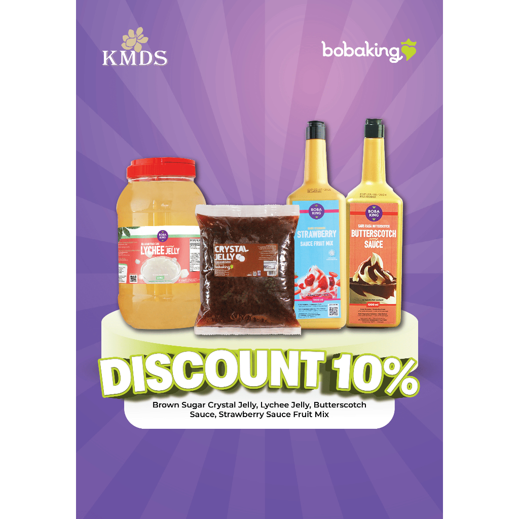 

BOBAKING CRYSTAL JELLY BROWN SUGAR 1000GR/1KG