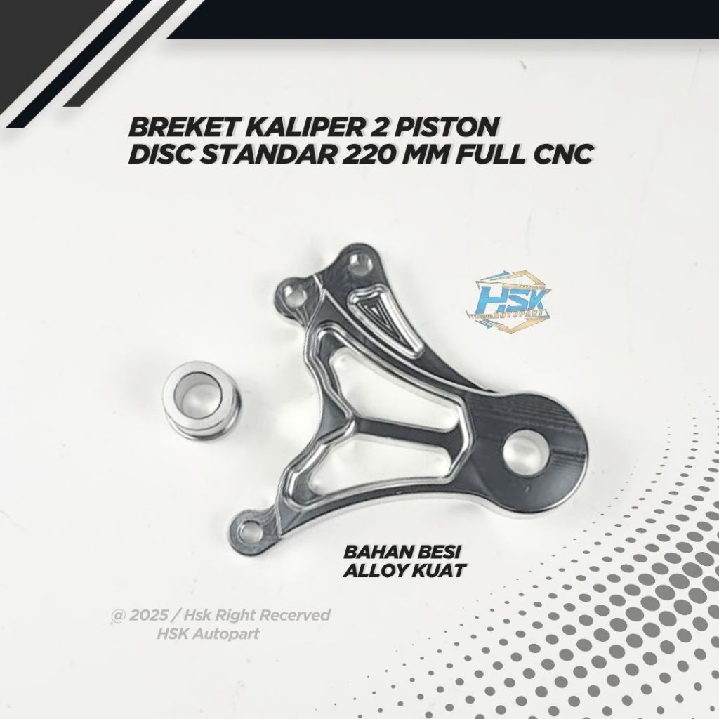 BREKET BELAKANG KALIPER 2 PISTON / BREKET KALIPER 2 PISTON BELAKANG NINJA R / BREKET KALIPER 2 PISTO