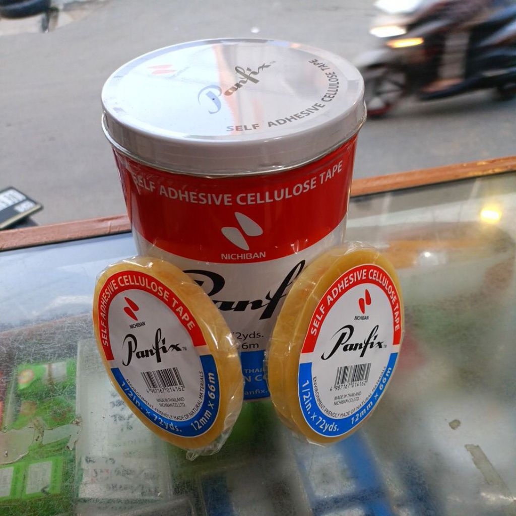 

isolasi PANFIX 1/2 in x 72 yard harga per 1 roll