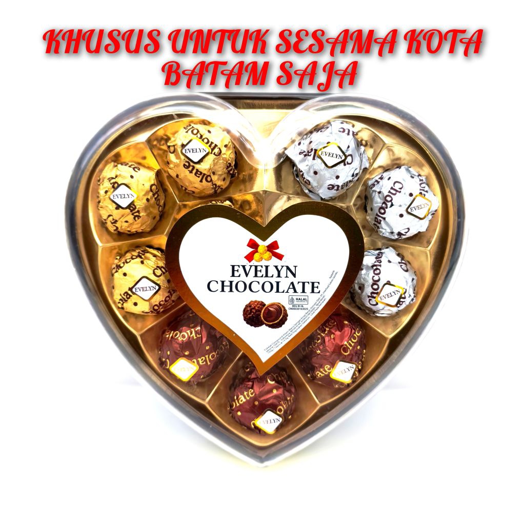 Naraya Evelyn Chocolate 150 gram isi 12 pcs