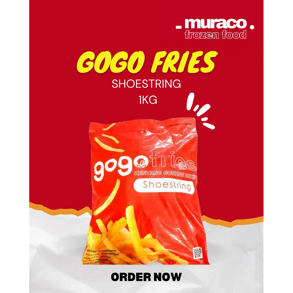 

Gogo Fries Shoestring 1kg
