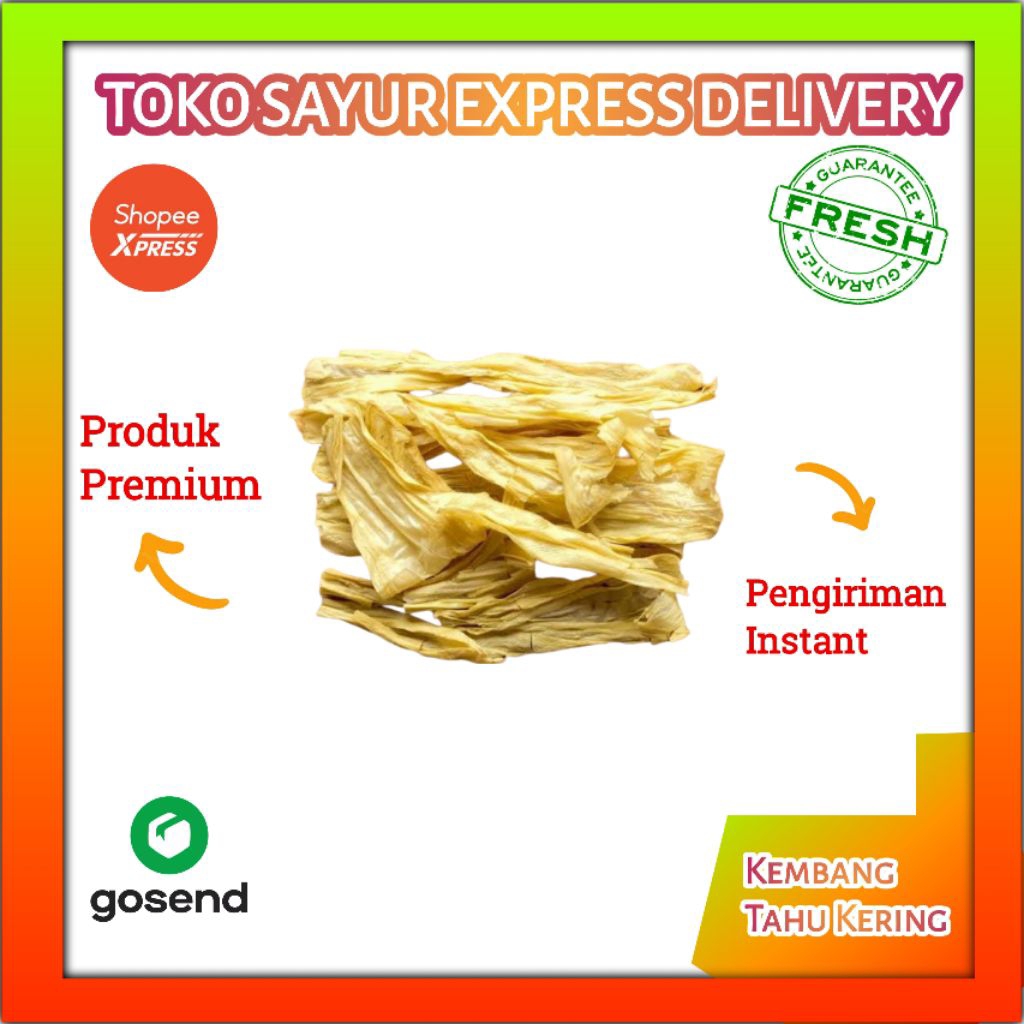 

Kembang Tahu Kering Tauki Fucuk - Sayur Palembang