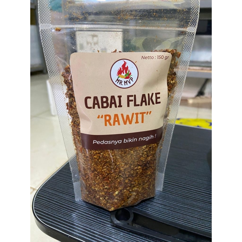 

Cabe Flake Rawit (150gr) PEDAS FULL