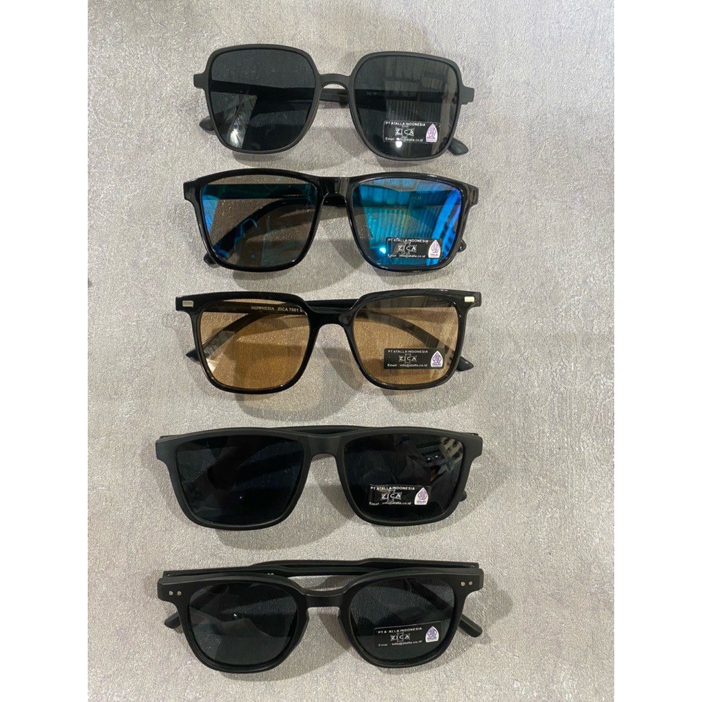 Kacamata Hitam Pria/wanita Kacamata Retro Sunglasses Kacamata Frame Tebal