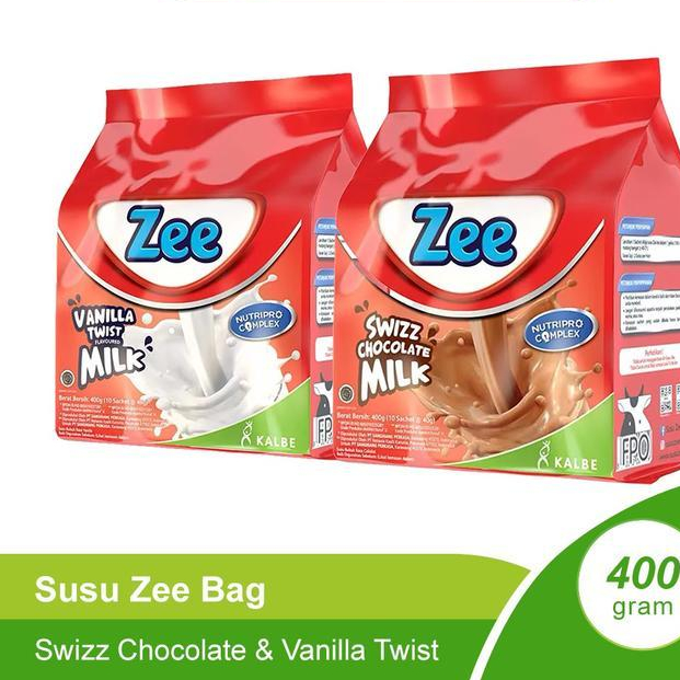 

susu zee bag 400 gr (10x@38 g)