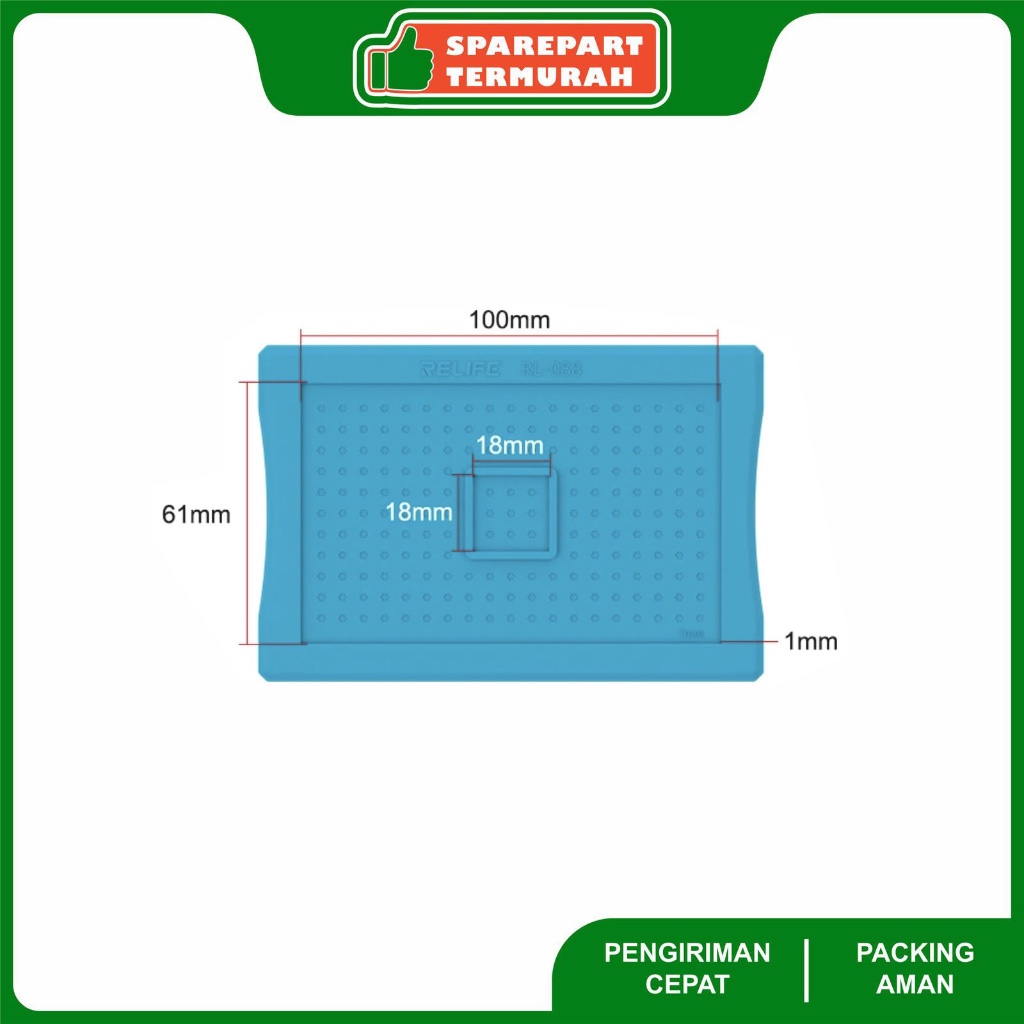 Alas Magnetic Cetak IC BGA CPU - RELIFE RL-088