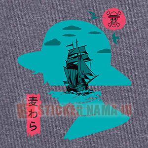 

Sticker Sablon Kain One Piece Untuk Baju dan Media Kain lainnya A7A25