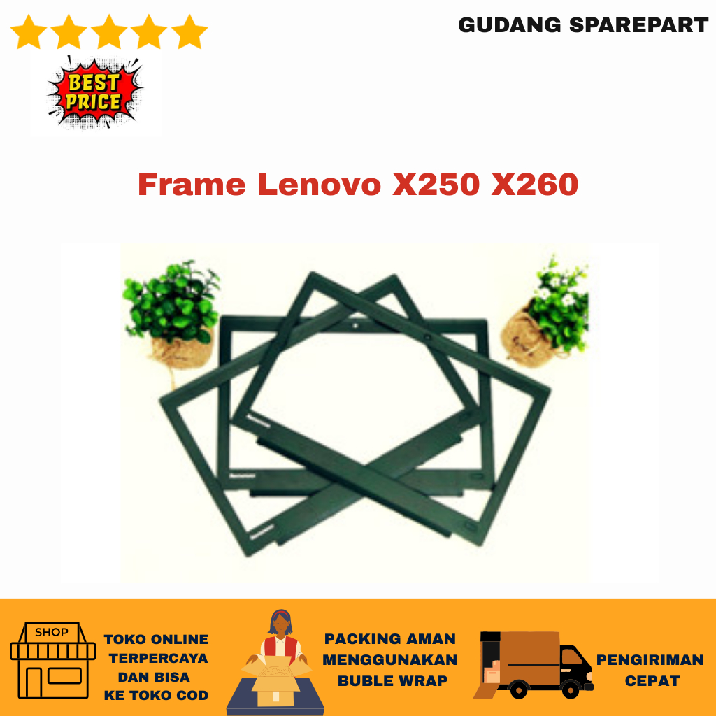 Housing B Frame Laptop Lenovo Thinkpad X240,X250,X260 Baru