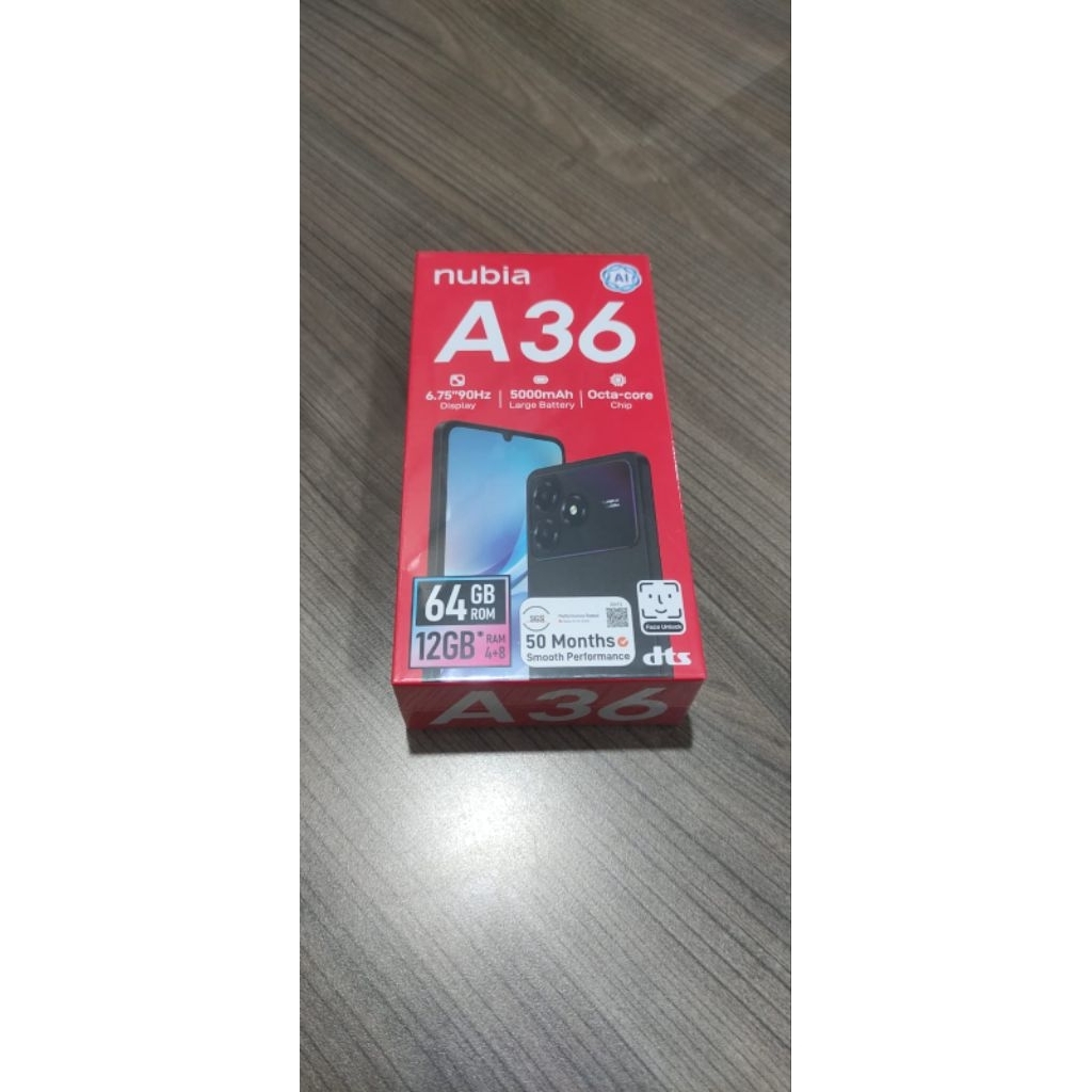 nubia a36