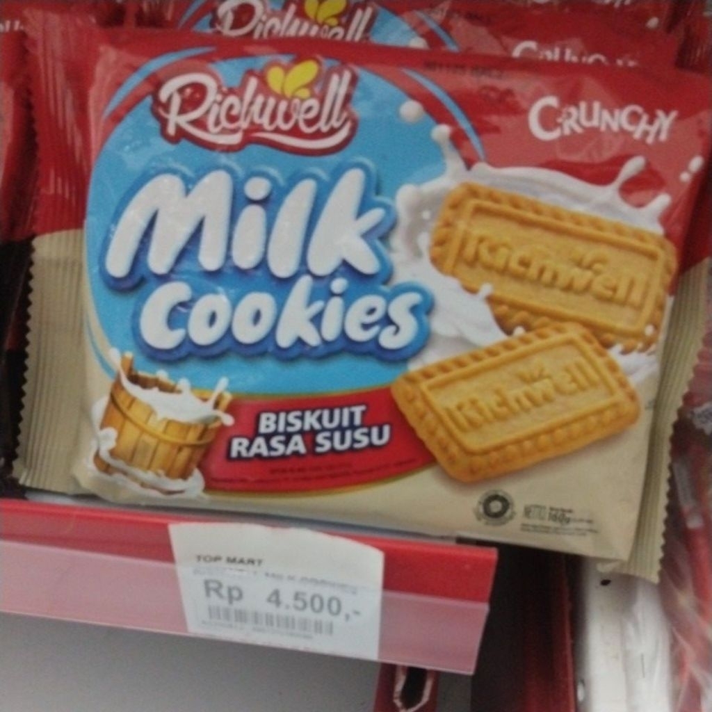 

Richwell Milk Cookies 160 Gr
