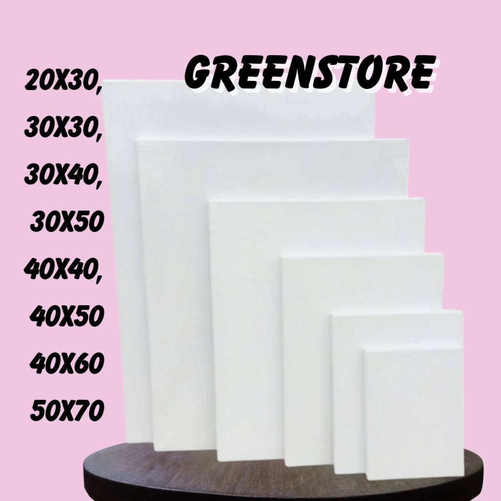 

Kanvas lukis / kanvas polos ukuran 20X30, 30X30, 30X40, 30X50 40X40, 40X50, 40X60, 50X70 CM