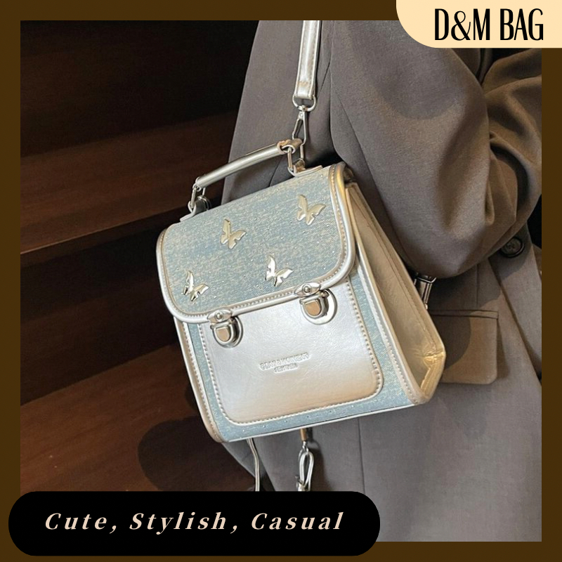 Tas Ransel Wanita / Tas Selempang Wanita / Tas Ransel Mini / Tas Ransel Cewek / tas ransel aesthetic