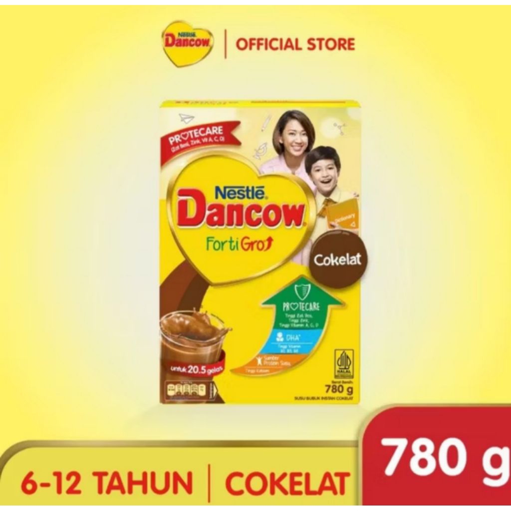 

Dancow FortiGro Susu Bubuk Instant 780gr-Susu Pertumbuhan Anak 6-12tahun