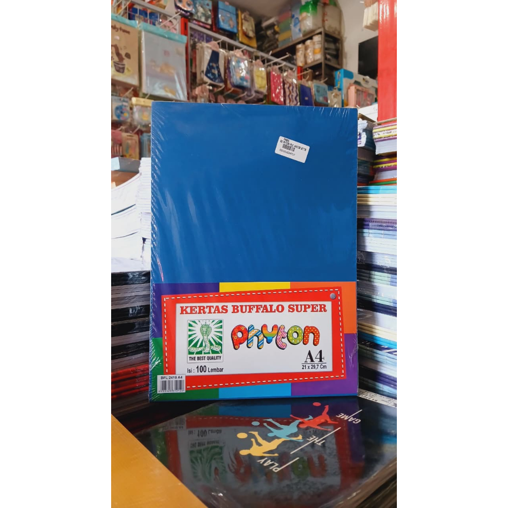

( A4 ) 1 Pak Kertas Bufallo Bufalo Polos ukuran A4 Isi 100 Pcs