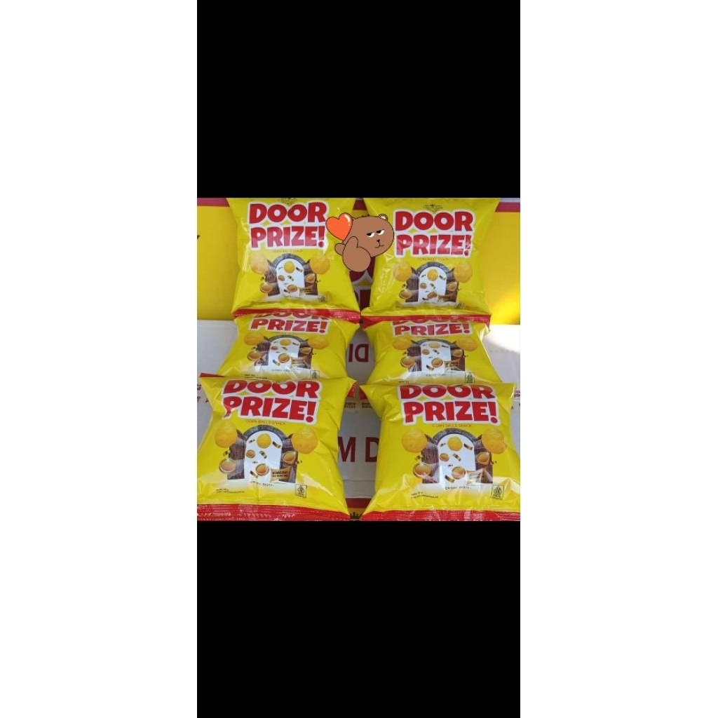 

chiki berhadiah door prize isi 10 berat 20 gr