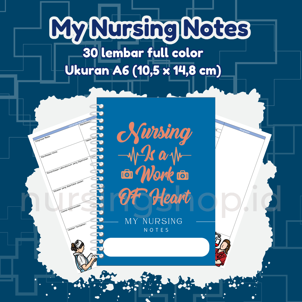 

[READY STOCK SIAP KIRIM] MY NURSING NOTE