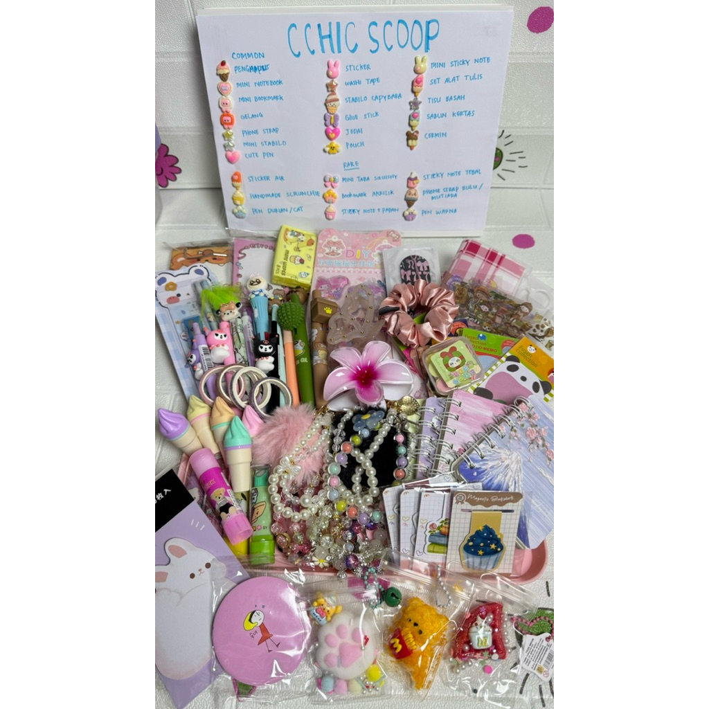 Lucky Scoop by Cchic Collection/Mystery Scoop/Scoop Order/Stationery super gemas