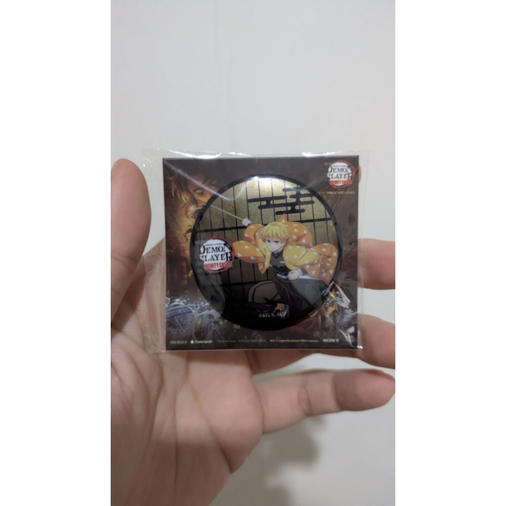 Demon slayer official merchandise xxi zenitsu pin