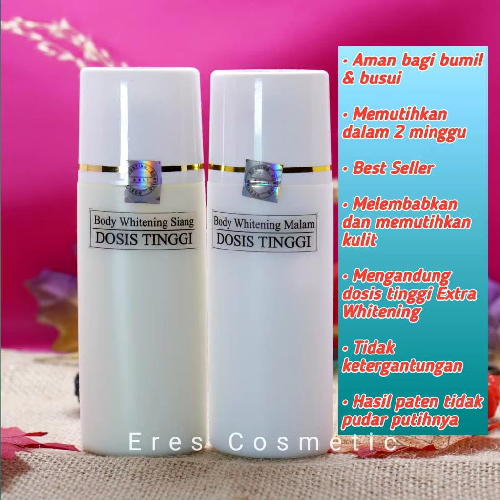 Paket HB Dosting AGR 004001 HB Super Pemutih badan Siang dan Malam