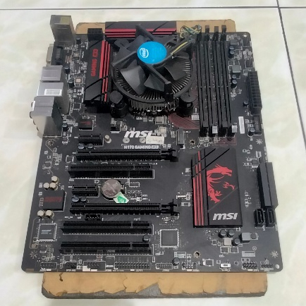 MSI H170 Gaming M3 DDR4 LGA 1151 SUPPORT I3 I5 I7 GEN 6 MOBO