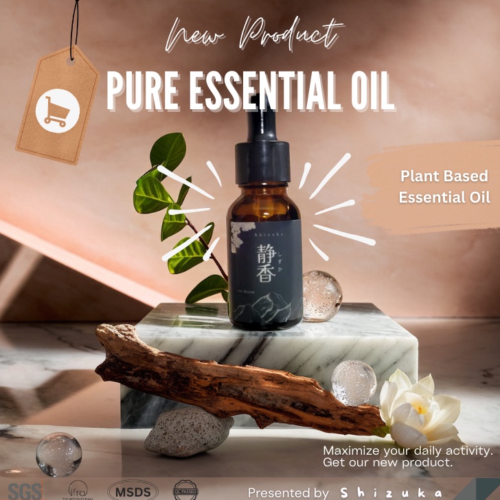 Action Now Shizuka Pure PlantBased Essential Oil Aromatherapy  Humidifier  Diffuser