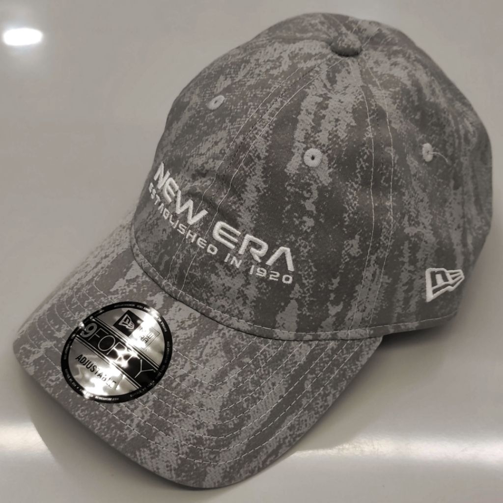 Topi NEW ERA 9FORTY Established in 1920 Cap Dolphine Grey Original *BEST SELLER