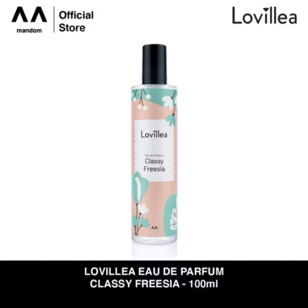 LOVILLEA Eau De Parfum Classy Freesia 100ml / Lovillea / Lovillea mandom / Lovillea Biru / Lovillea 