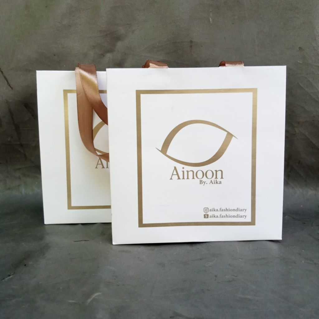 

Paper bag/hard bag Ainoon