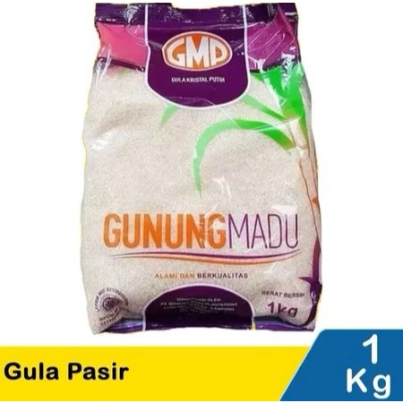 

GMP Gula Pasir 1kg Murni Tebu Pilihan Gunung Madu / Gula Pasir 1kg