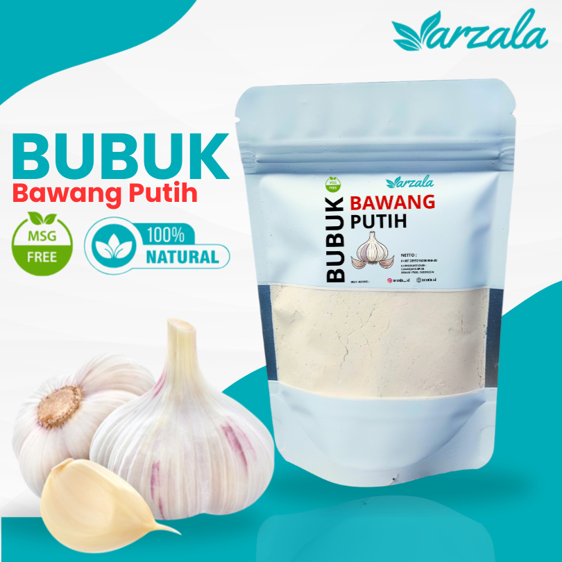 

Arzala - Garlic Powder 60gr – Bubuk Bawang Putih Murni Non MSG