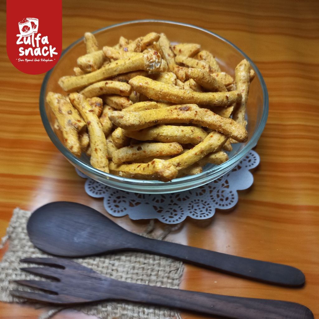 

Basreng Stik | Pedas Daun Jeruk | 250 gr | 500 gr | 1kg